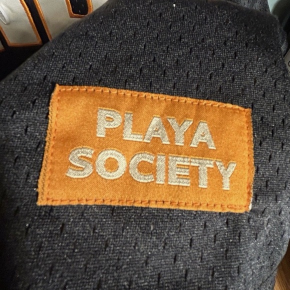 Playa Society Black WNBA Button-Up Jersey - Picture 3 of 3